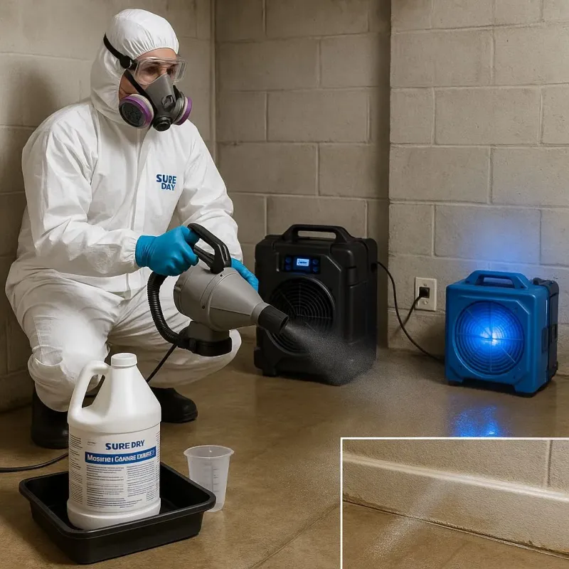 Sanitization and Odor Removal process in Auburn, IL