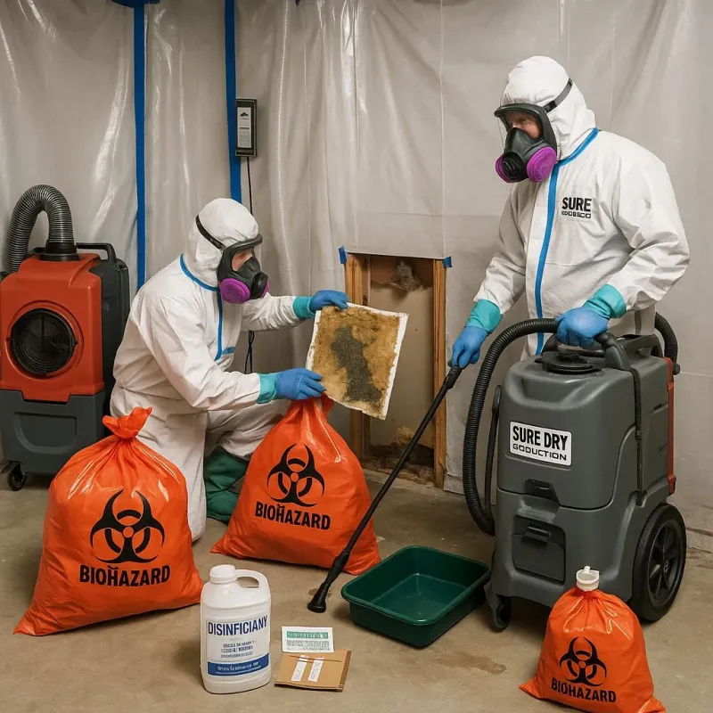 Contaminated Water Handling Protocols process in Auburn, IL
