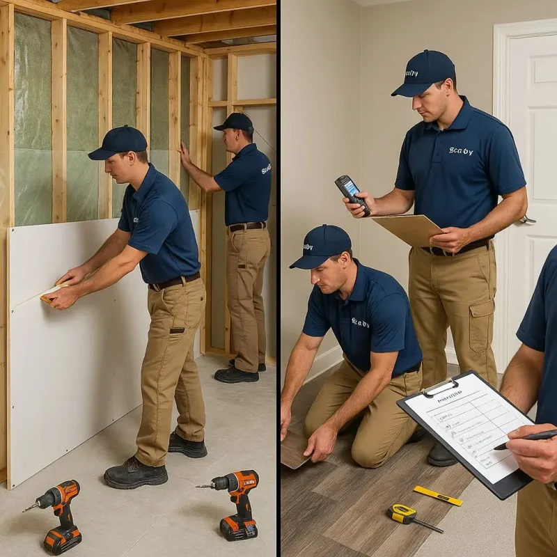 Repairs and Reconstruction process in Auburn, IL