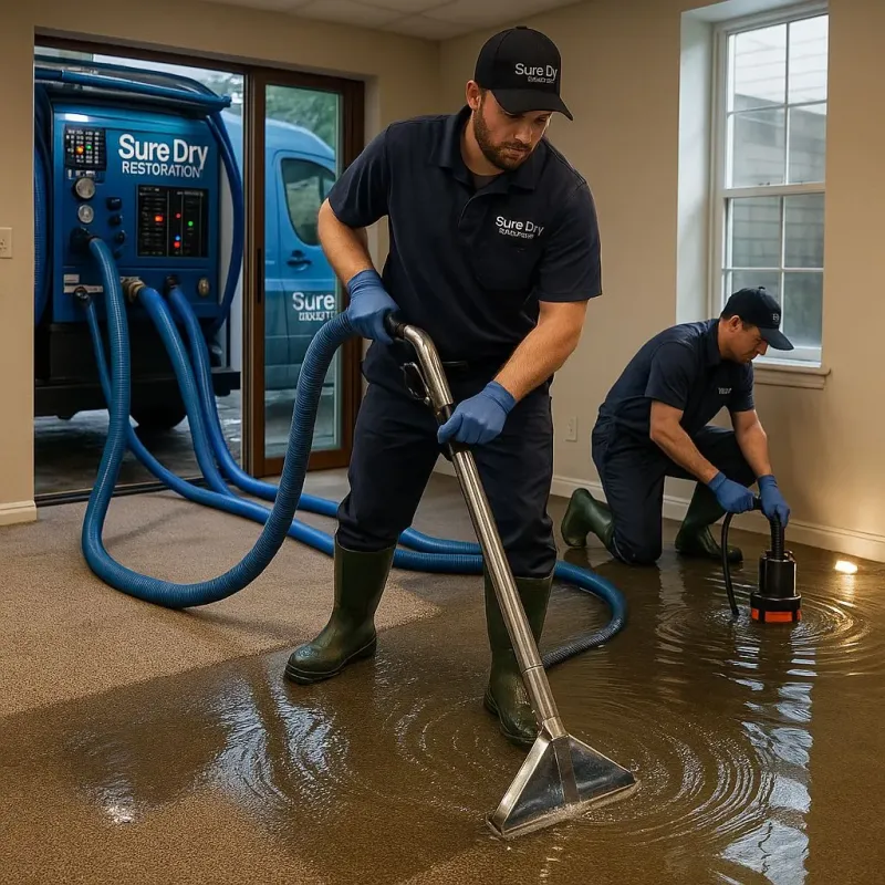 Water Extraction and Removal process in Auburn, IL